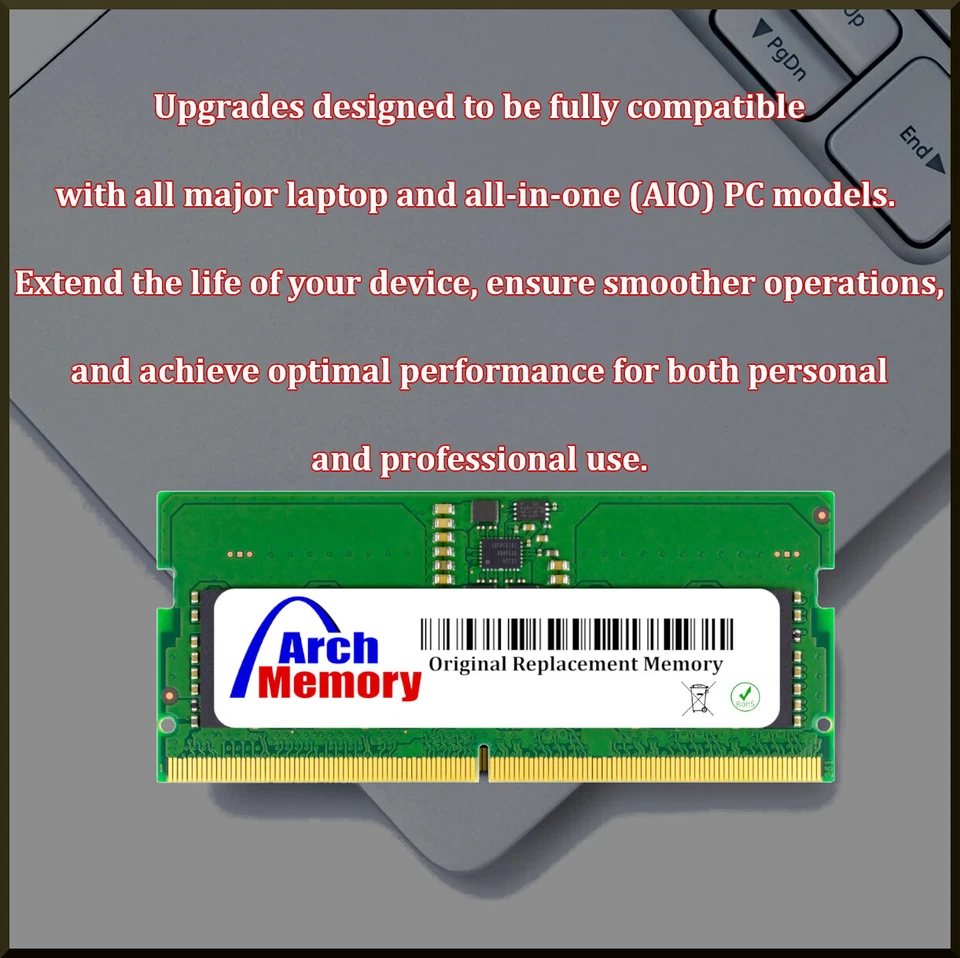 8GB SNPYR6MNC/8G 204-Pin DDR3 SODIMM RAM Memory for Dell - Image 2 of 4
