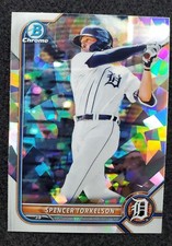 2022 bowman baseball chrome prospect base #BCP-6 Spencer Torkelson