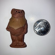 Vintage Star Wars Wicket The Ewok 2" inch collectible eraser figure 1983 LFL