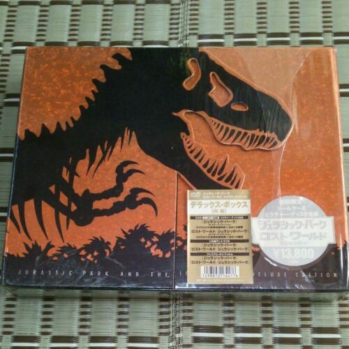 Jurassic Park & Lost World Deluxe DX Box DVD soundtrack Production Limited Model - Picture 1 of 1