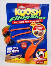 Koosh FlingShot Orange Slingshot OddzOn Products T2610-04 1990 NIP
