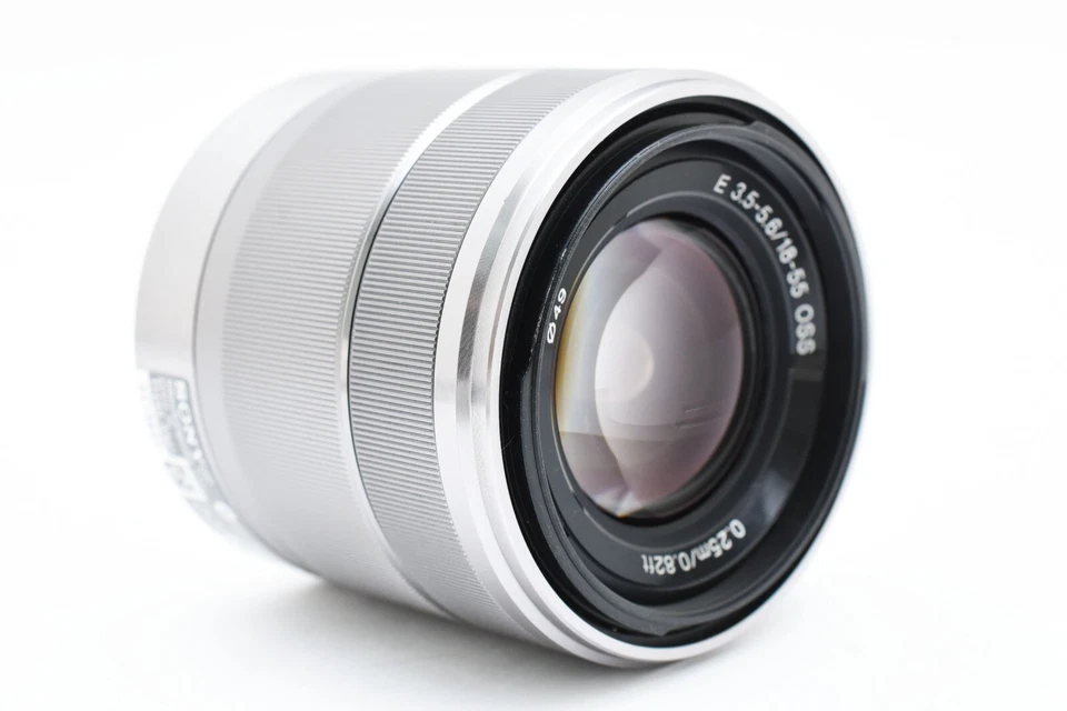 [Near Mint] Sony SEL1855 18-55mm f/3.5-5.6 E-Mount Lens Silver  #KMA - image 3 of 4