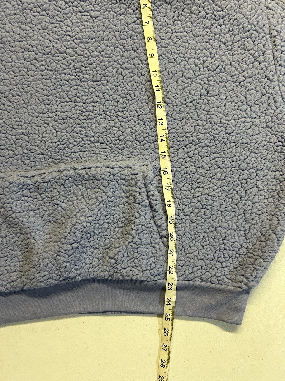 UNDERCOVER Felpa donna Victoria’s Secret ROSA NUOVA CON ETICHETTE blu in pile con cappuccio taglia XL