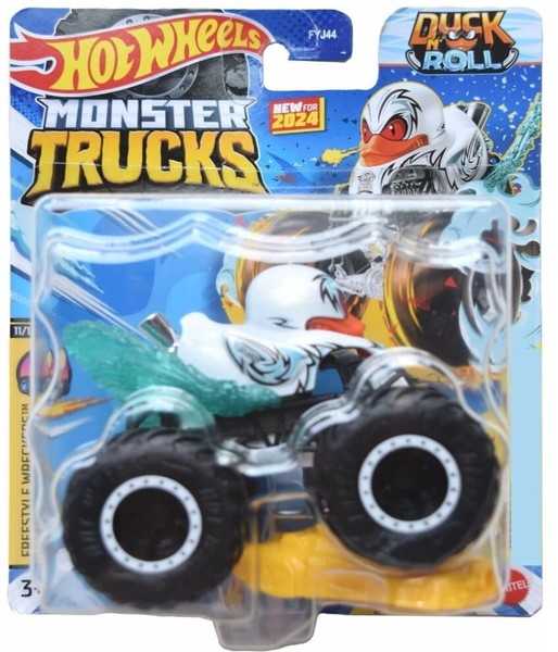 Duck N'roll - Freestyle Wreckers Monster Trucks Hot Wheels Auto Die-Cast 1:64-image