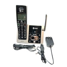 AT T Cordless Phone Handset CL82463 w/ Base Answering System / Charger  Battery