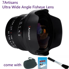 7artisans 7.5mm F3.5 Wide Angle APS-C Fisheye Lens for Nikon D5100 SLR Camera