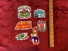 NOS Skatepark Vintage Stickers Spitfire Concrete Jungle Missing Link Happy Hour