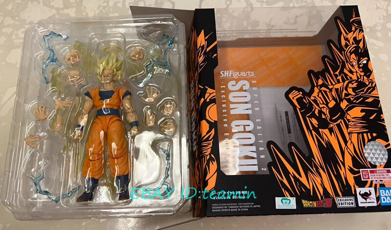 S.H.Figuarts SHF Dragon Ball Super Saiyan 2 Son Goku Exclusive Edition  Figure