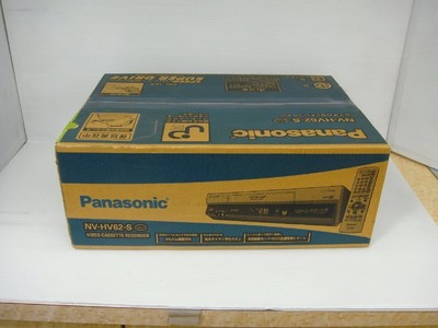 レア ビデオデッキ Panasonic NV-HV62-S Panasonic NV-HV62-S S-VHS