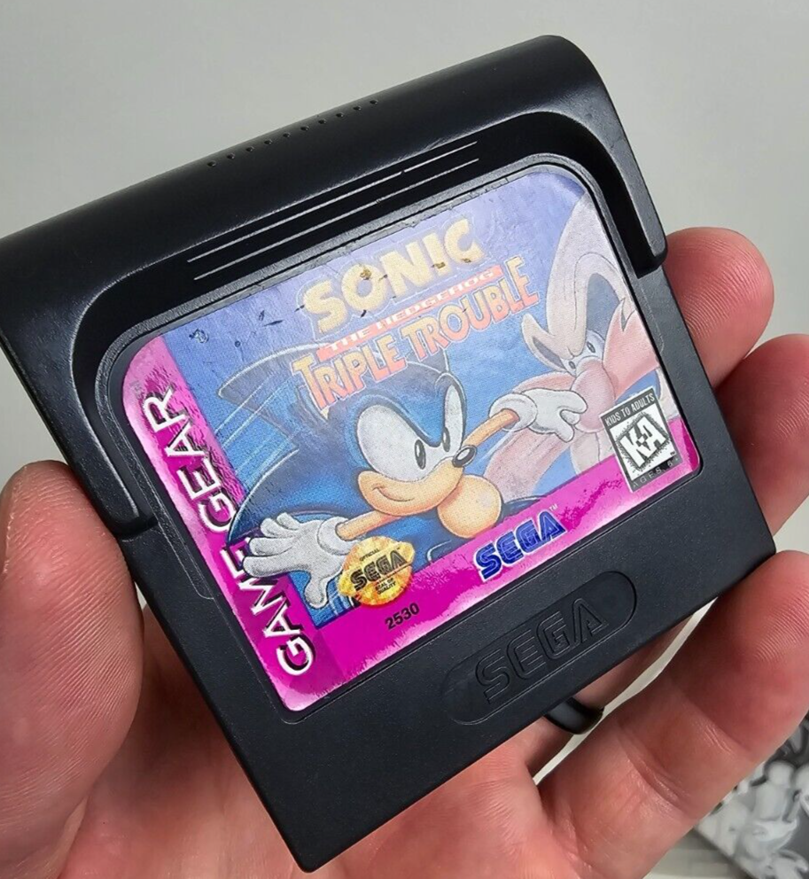 Sonic the Hedgehog: Triple Trouble - Sega Game Gear - Game Sonic the Hedgehog: Triple Trouble - Sega Game Gear - Game