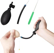 Egg Blowing Pump Kit, One Hole Drill Eggs Shells Empty Tools for Easter Eggshell