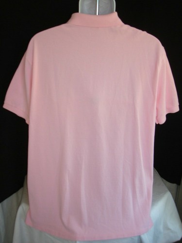 RALPH LAUREN SOLID PINK 100% COTTON PIQUE S/S POLO SHIRT SZ. 2XL - Picture 5 of 8