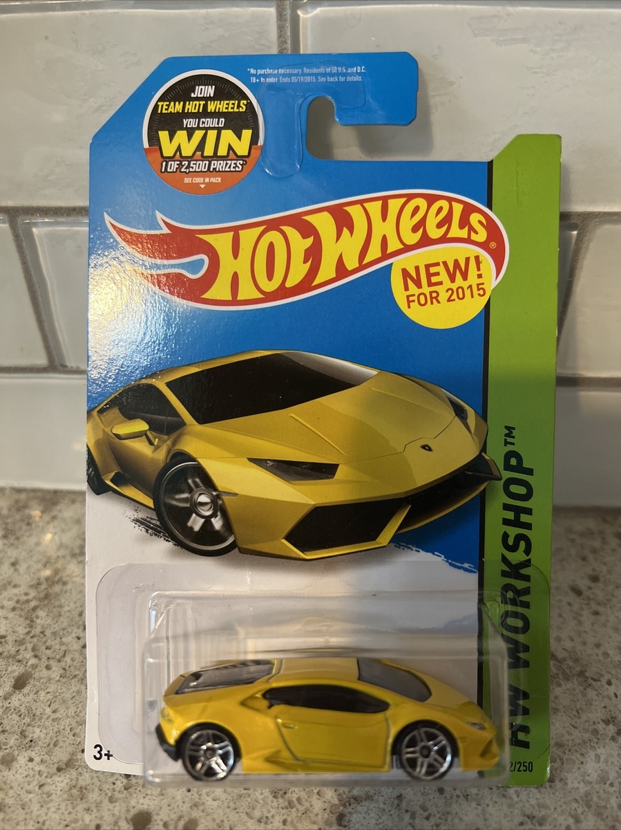 ハッピーLamborghini Huracán LP610-4 ミニカー Amazon.com: Mattel Hot Wheels Lamborghini Huracan LP 610-4
