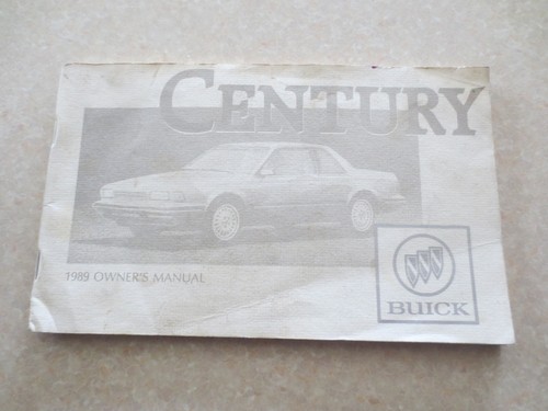 1989 BUICK CENTURY SERVICE MANUAL PDF visual data 3