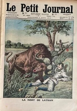 The Small Newspaper 1912 No 1133 Mort De Latham - Fear Of Three Colours Mulhouse