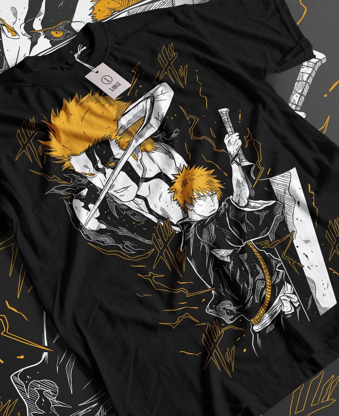 BLEACH - Ichigo Shinigami T-Shirt - Crunchyroll Exclusive