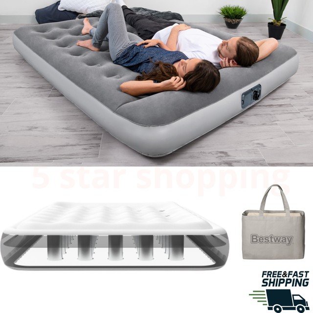 bestway air mattress built in pump