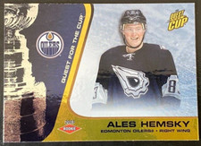 Ales Hemsky 2002-03 Pacific Quest for the Cup Rookie Gold #118 Edmonton  140/325