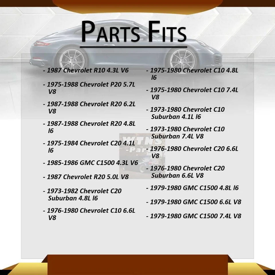 Juego de amortiguadores delanteros traseros Monroe Gas-Magnum para camioneta GMC C15/C1500 1973 Foto 4 de 4