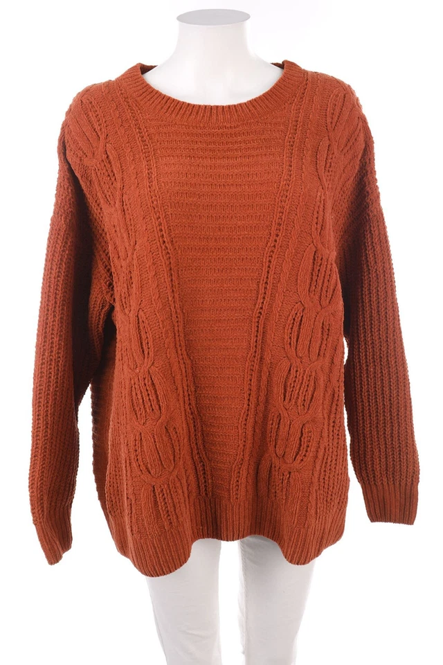 C&A Pullover Strick XL braun