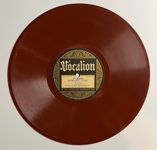 AL JOLSON, COO-COO, 1922, 78 RPM, VOCALION, AEOLIAN, RED RECORD, Rare Antique. - Imagen 2 de 2