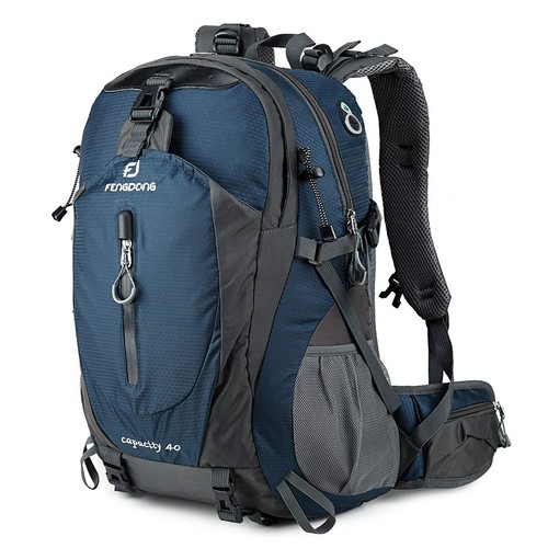 FENGDONG 40L Waterproof Lightweight Outdoor Daypack Hiking,Camping,Travel Bac...