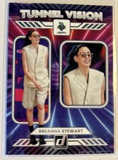 Breanna Stewart 2025 Panini Donruss WNBA TUNNEL VISION PRESS PROOF #6 LIBERTY