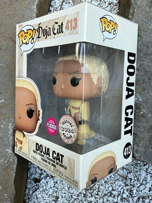 Funko Pop! Doja Cat #413 Coachella Festival FLOCKED 2024 Limited Edition 