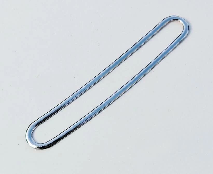 Cubierta de lámpara de freno alta exterior cromada para auto Volkswagen Beetle 2005-2010 Foto 2 de 4