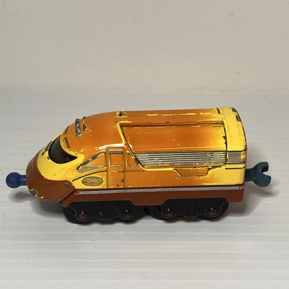 2010 Learning Curve Diecast Jet Pack Chugger & Claw Carriage Chuggington Train - Image 3 of 4