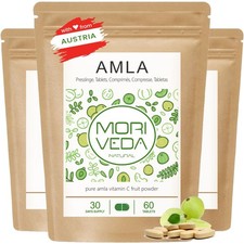 Amla Compresse Uva spina Indiana Alto Dosaggio Vitamina C Sistema Immunitario 180 Tabs