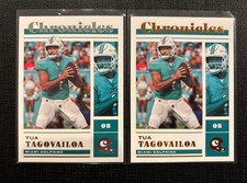 Lot 2x — Tua Tagovailoa Miami Dolphins — Chronicles 2022 — 2x Colors