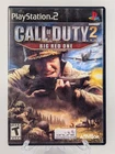 Call of Duty 2: Big Red One (PlayStation 2 PS2)No Manual  -Tested- Excellent 📀!