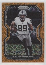 2020 Panini Prizm Rookie Lazer Prizm Bryan Edwards #373 bn5