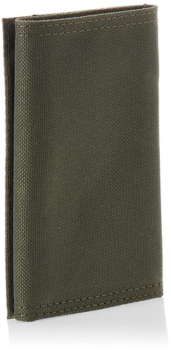 Men'S Trifold Nylon Wallet, Olive, One Size - Picture 4 of 4