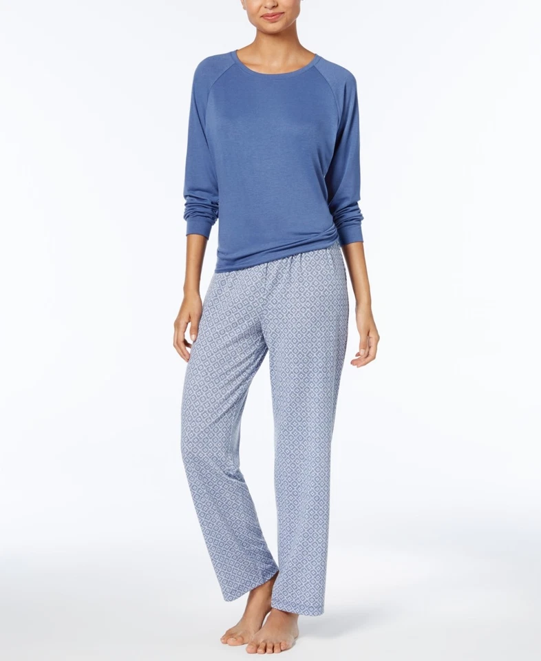 Charter Club Womens Sleepwear Long Sleeve Pajama Set Size 3XL - Image 2 of 2