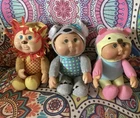 Cabbage Patch Kids Collectible Cuties Lot of 3