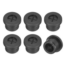6 Pcs Cable Cord Grommet 1/2 Inch Desk Grommet Flexible Rubber Grommets