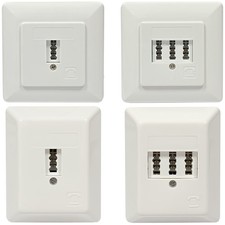 Telefon Anschlußdose 1-Fach 3-Fach Untrzputz Aufputz TAE Dose N+F NFN NFF Fax