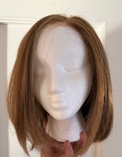 Jon Renau Bob Wig, Caramel with Highlights, Heat-Friendly Synthetic