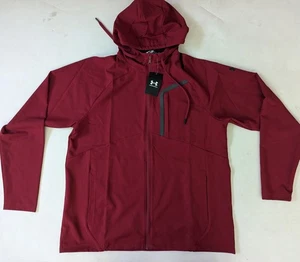 Under Armour Sportswear Vêtu à capuche 1388014 625 homme veste rouge Brand New $110