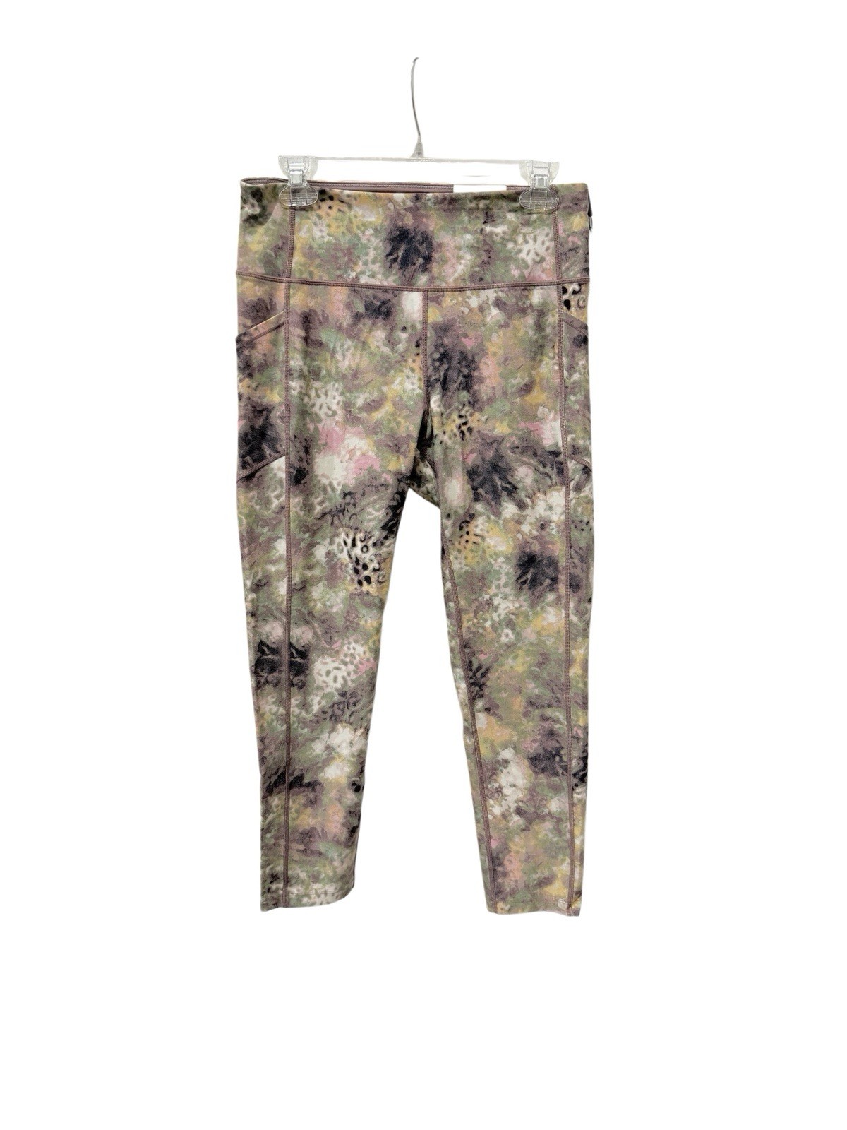 Calvin Klein Performance High Waist 7/8 Tight Legging Ice Leopard Java Multi L thumbnail 3