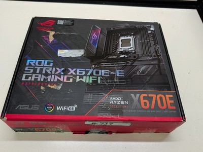 ASUS ROG Strix X670E-E Gaming WiFi AM5 ATX Motherboard TESTED FULLY FUNCTIONAL