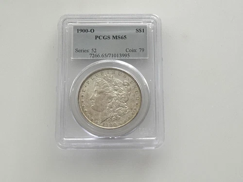 1900 O - Morgan Silver Dollar - PCGS MS65 Nice Coin