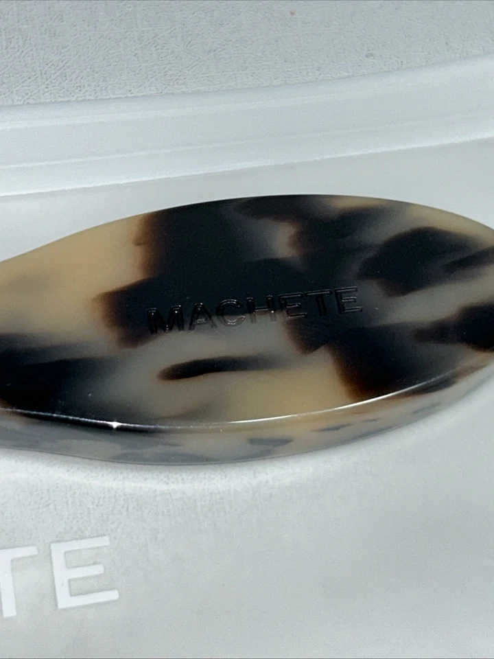 Nuevo Cepillo de Pelo Machete Grande Clásico Patrón Tortuga  Foto 2 de 4