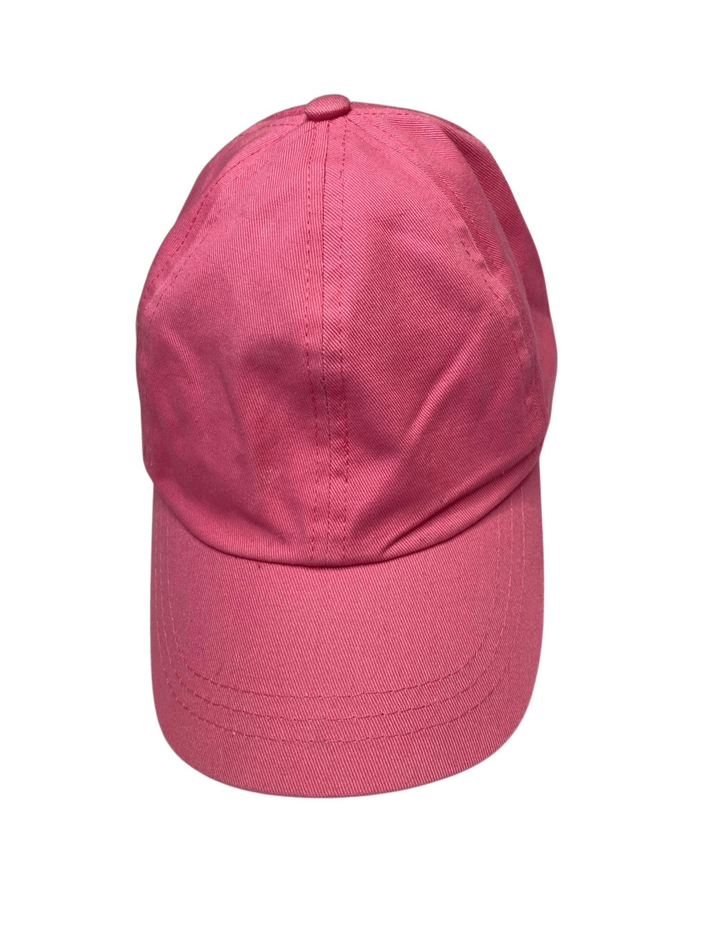 Pink Adjustable Baseball Cap Solid Cotton Blend C… - image 2