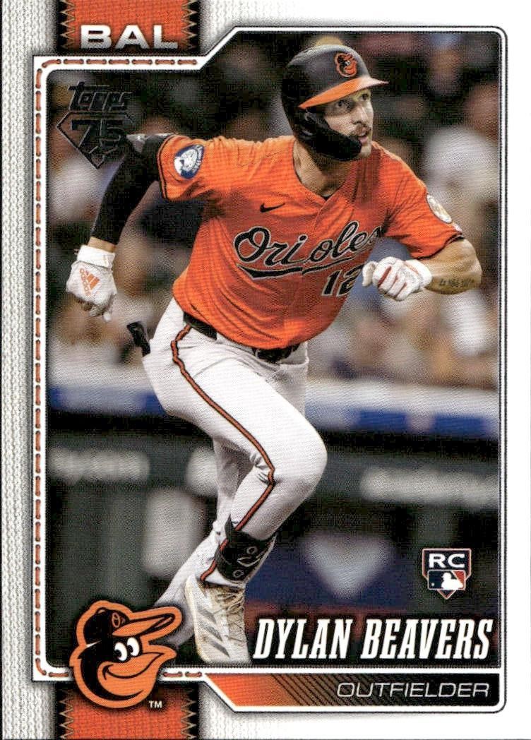 2026 Topps #339 Dylan Beavers 75 Years of Topps #/75