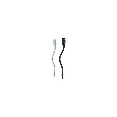 Shure MX202P MicroFlex Overhead Condenser Mic wPlateMount Preamp Blk Cardioid