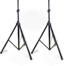 Pair of PA Speaker Stands by , Speaker Tripod Stand, Adjustable Tripod Height...