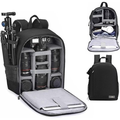 Camera Backpack Bag Professional for SLR DSLR Mirrorless Camera Waterproof Ca...